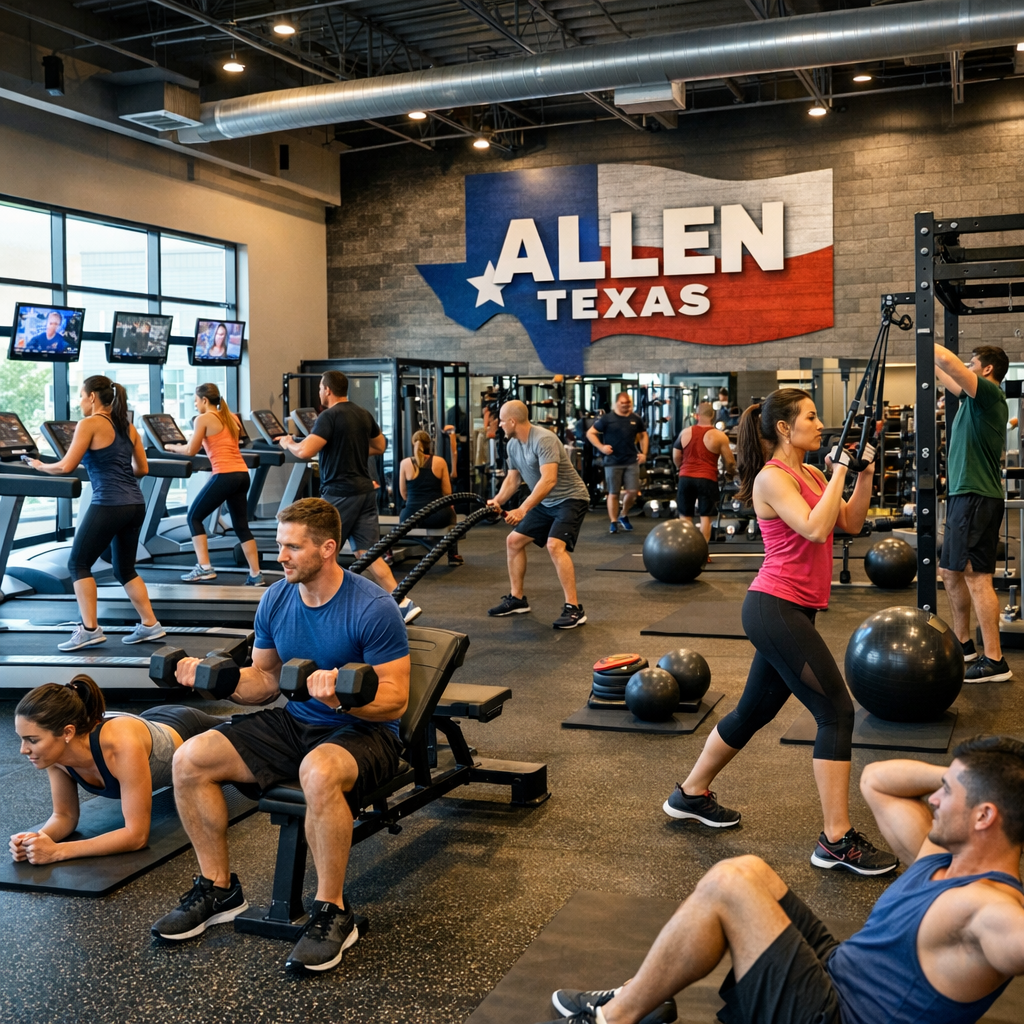 Exploring Fitness and Mental Health Resources in Allen, Texas