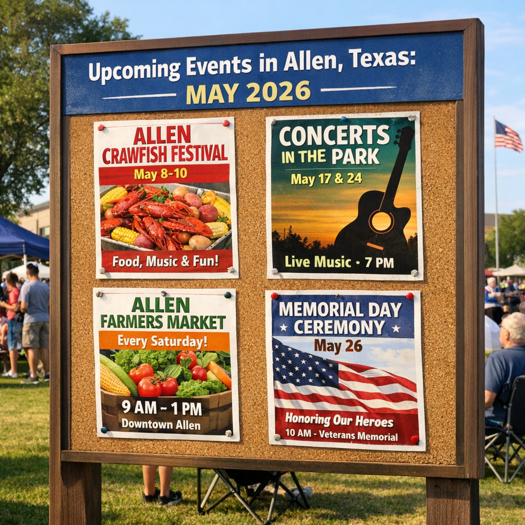 Upcoming Events in Allen, Texas: May 2026