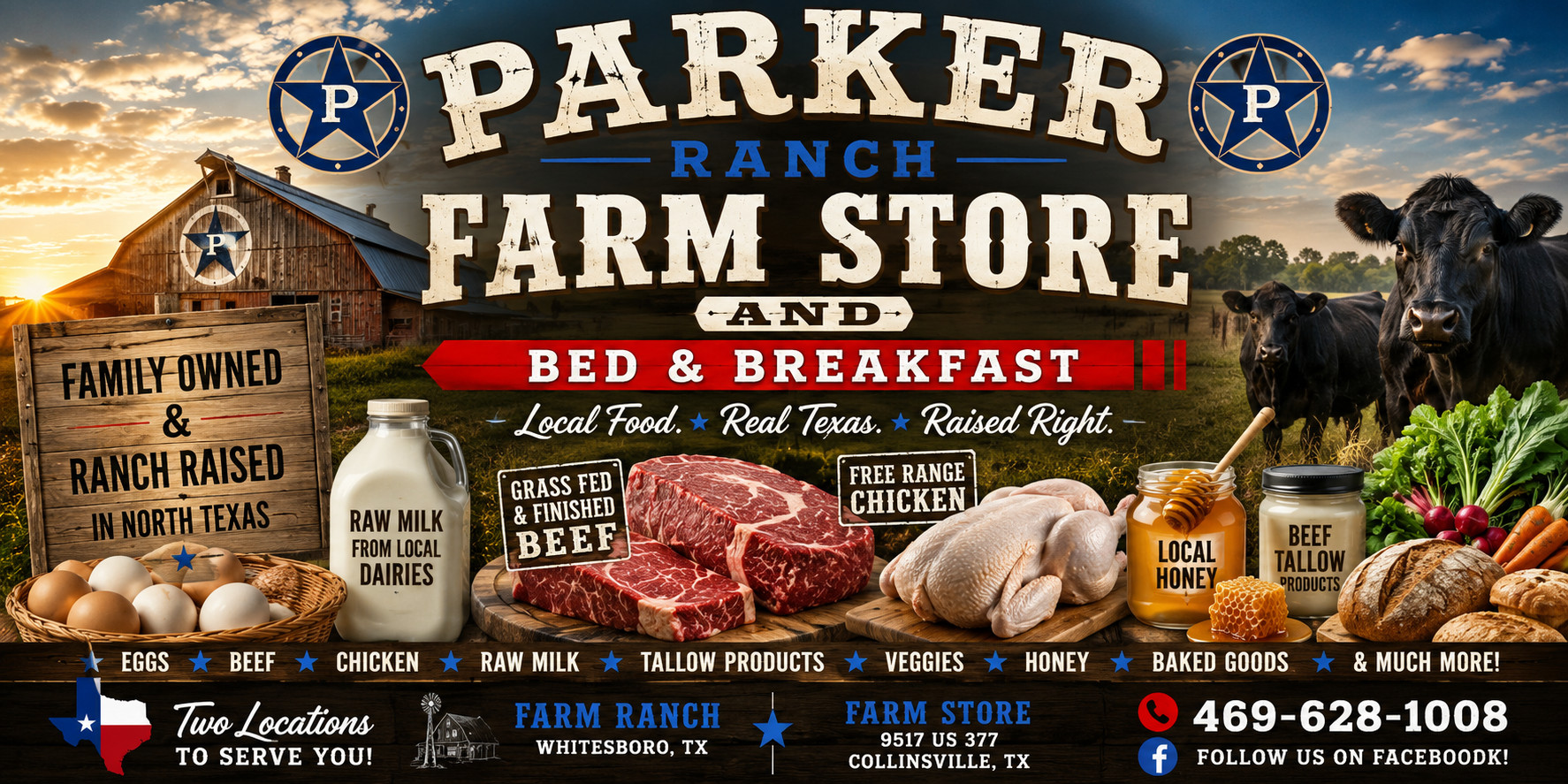 Parker Ranch Farmstore: Bringing Fresh, Local Farm Products to Collinsville and Whitesboro, Texas