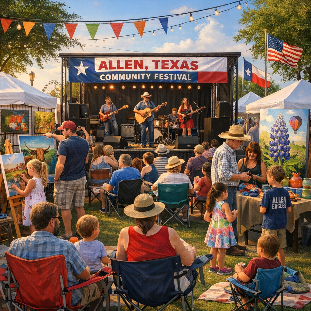 Embracing Allen’s Community Spirit Through Annual Events